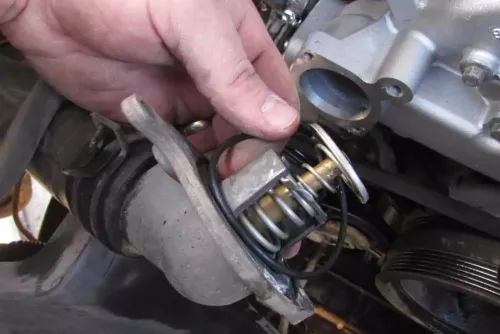 Thermostat Valve in a car